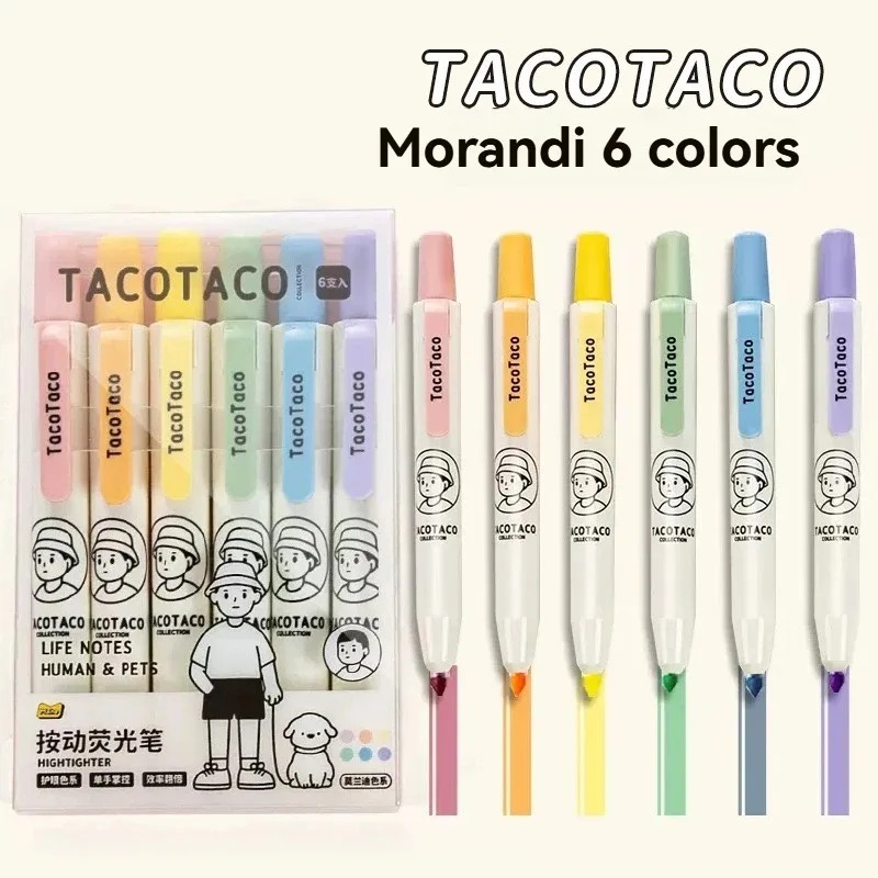 6 Stück/Set Pastellfarbene Mac – Pastel Highlighter Set Double Ended Bewertung und Preis