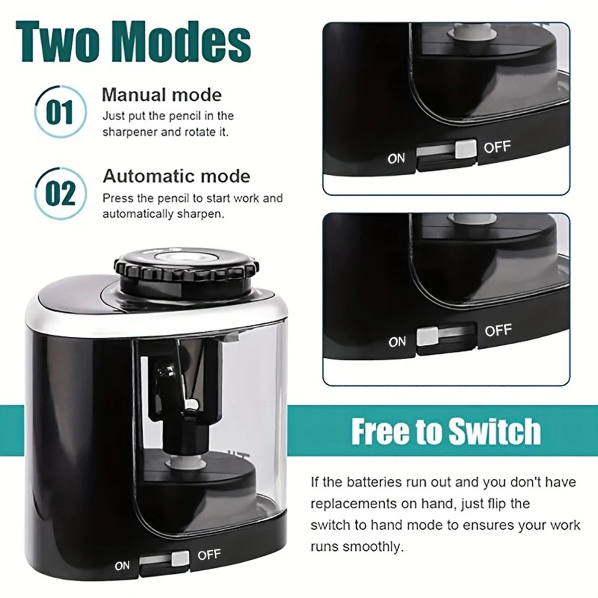 Elektrischer Desktop-Anspitzer – Electric Pencil Sharpener Usb Bewertung und Preis
