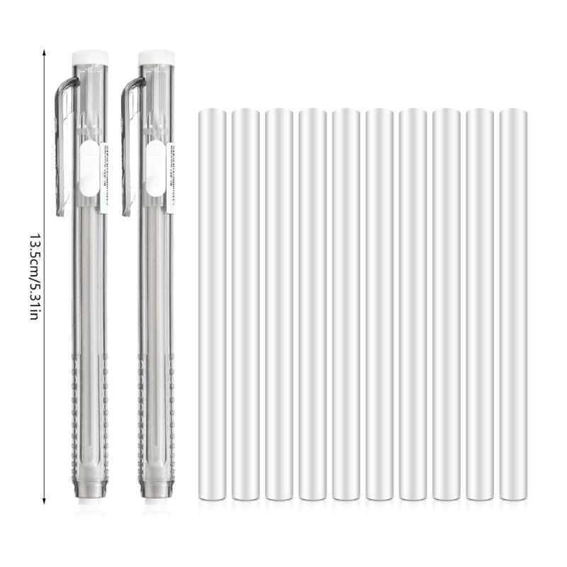 12 x Radiergummis in Stiftform – Retractable Eraser Pen Click Bewertung und Preis