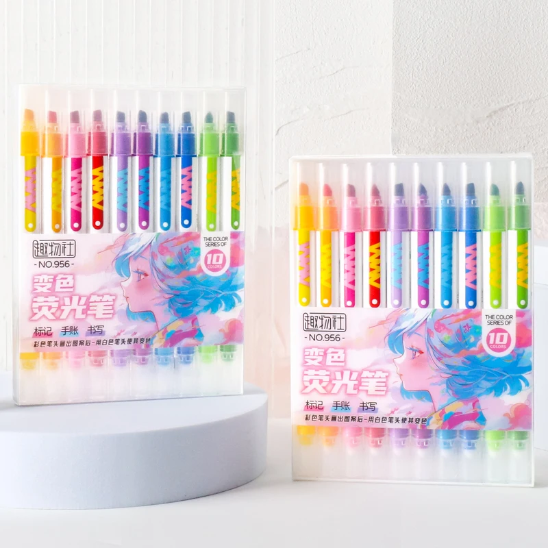 10-teiliges doppelseitiges mag – Pastel Highlighter Set Double Ended Bewertung und Preis