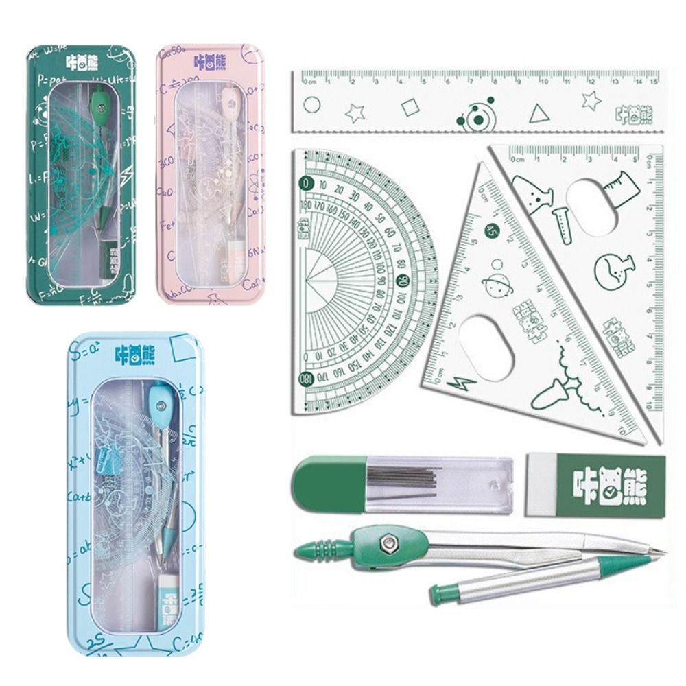 8-teiliges Multifunktionales M – Math Geometry Set With Compass Bewertung und Preis