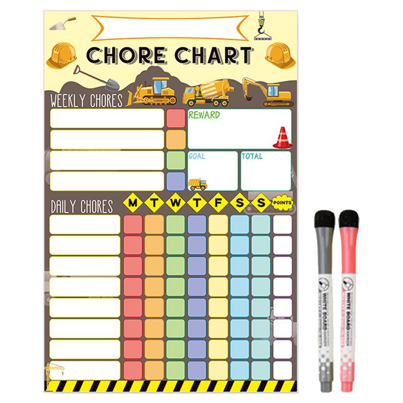 Magnetische Aufgabentabelle, w – Kids Magnetic Reward Chart Board Bewertung und Preis