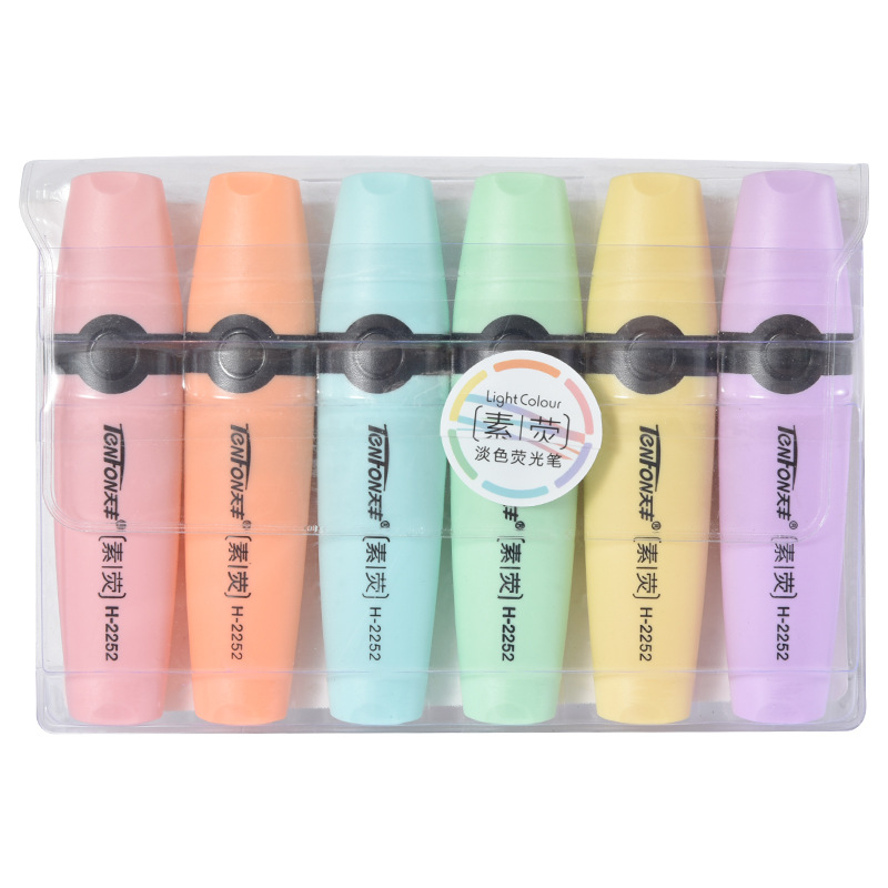 6 Teile/satz Highlighter Paste – Pastel Highlighter Set Double Ended Bewertung und Preis